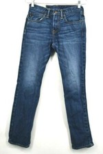 Abercrombie Kids Jeans Denim Blue Outdoor Casual Evening Cotton Size 16 Slim