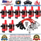 D585 Ignition Coil Spark Plug Pack For Chevy Silverado GMC LS1 LS3 4.8 5.3L 6.0L