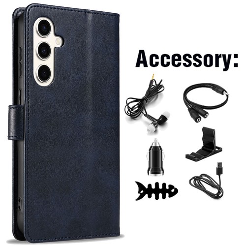 For Samsung Galaxy S23+/Ultra S23 FE Flip Leather Wallet Case Cover Accessories - Zdjęcie 30 z 31