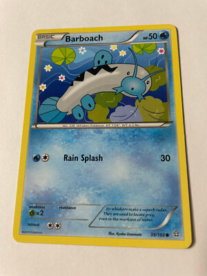 barboach pokemon card value (54/107) (Stamped) [EX: Deoxys] Colorless Artist Barboach - Holon Phantoms -