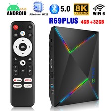 2025 Android14 Smart TV BOX 64GB 32GB WIFI6 Netzwerk Media Player Octa Core NEW
