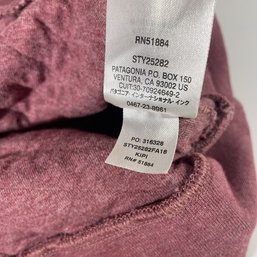 Patagonia Women's Organic Cotton Quilt Snap-T Pullover Pink Purple Size Small - Picture 6 of 6