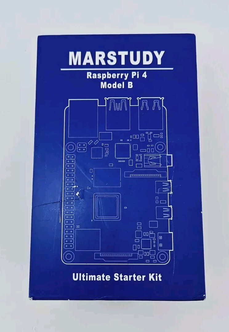 MARSTUDY Raspberry Pi 4 Model B Ultimate Starter Kit -64GB Edition