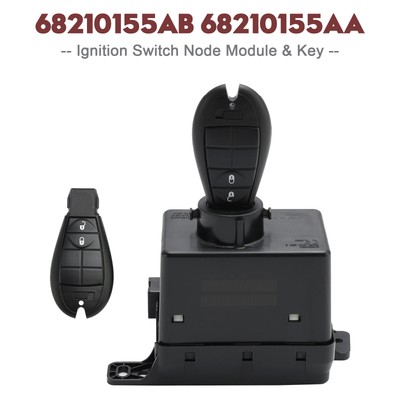 Ignition Switch Node Module & Key 68210155AB 68210155AA für Dodge Journey 08-10