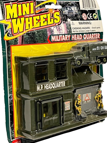 Supreme Mini Wheels Military Headquarter Playset #963 AG New - Picture 6 of 7
