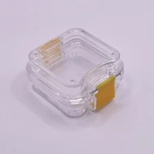 20 Pack, Denture False Teeth Membrane Case Container Hinged Display Box Jewelry