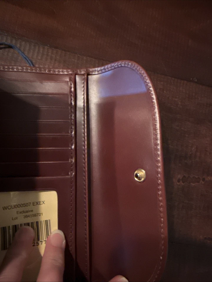 Bolso de Mano Dooney & Bourke Continental Exclusivo/Rosa Marrón Borde WCU000507 Foto 4 de 4