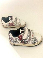 ECKO UNLTD CARTELCARTOON KIDS SHOES UK 7.5 EU25 WHITE/RED/BLACK