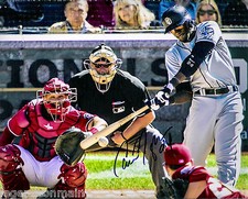 Cameron Maybin San Diego Padres Signed 8x10 Photo LOM COA (PH1545)