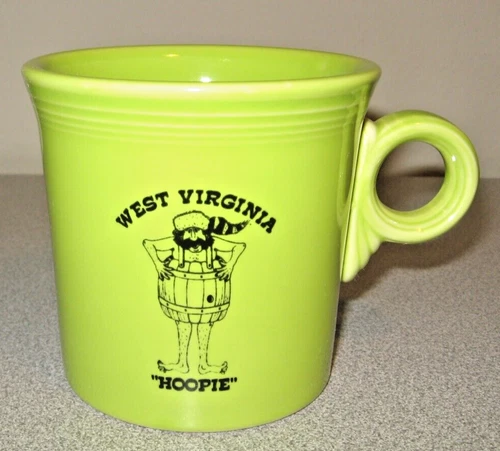 Fiestaware Chartreuse HOOPIE Tom & Jerry Mug Fiesta Retired New MINT