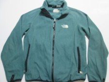 The North Face Womens Size M Fleece Jacket Teal Active Outerwear