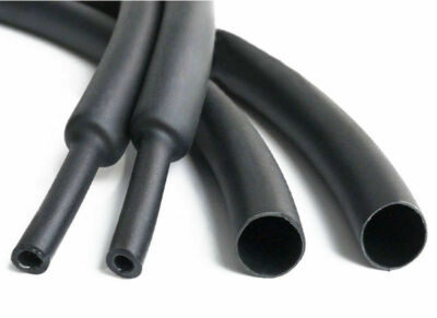 1.6mm-39mm 3:1 Heatshrink Heat Shrink Shrinkable Tube Tubing Wire Sleeving Black
