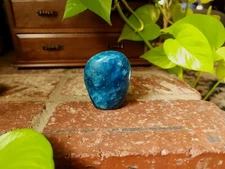 Blue Apatite Crystal Freeform