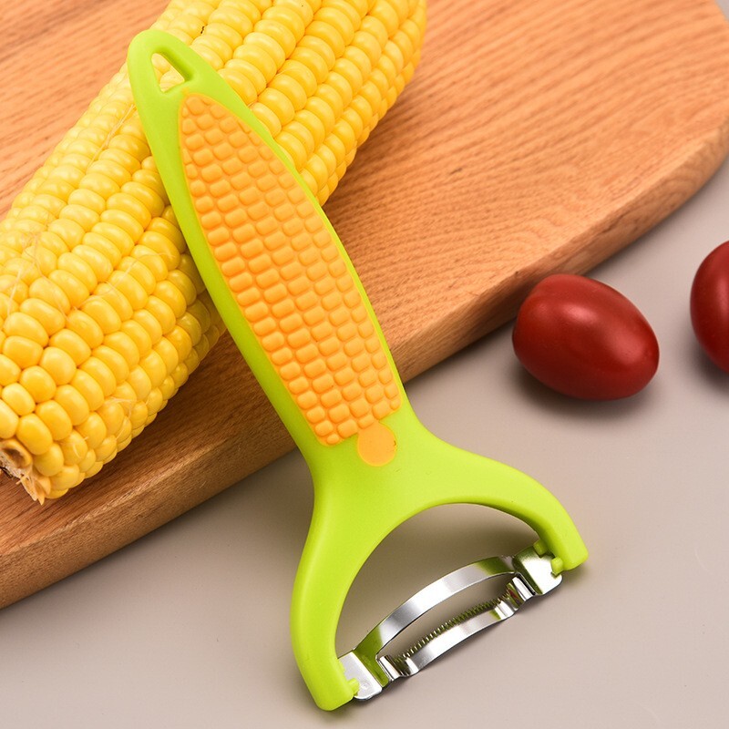 Corn separator Slicer Peeler Thresher Tool Stainless Household Plastic Handle