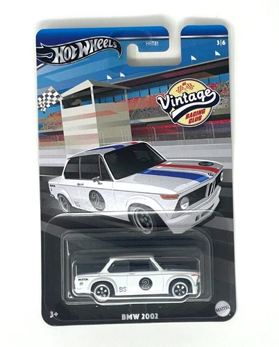 2024 Hot Wheels Vintage Racing Club BMW 2002  1:64 Diecast Car