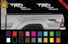 TRD Off Road Decal Set Fits: Toyota Tacoma 2006-2011 Truck Bed Vinyl Stickers