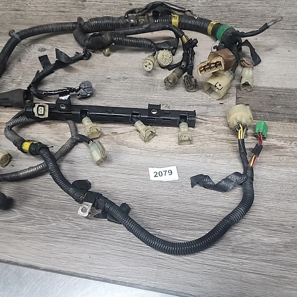 1990 年本田 CRX 发动机线束 MT 1.5 L 原始设备制造商 32110-PM8-A03 — 第 4/4 张图片