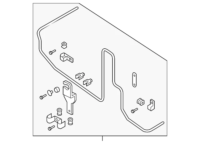 Genuine Nissan Power Steering Cooler 49790-ZL02A - Image 2 of 4