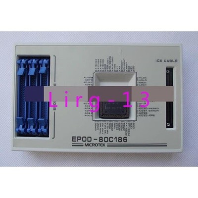 1pc used MICROTEK EPOD-80C186 N80C186XL20 EPOD CABLE ICE CABLE module #am