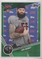 2020 Topps XFL Green 42/99 Ben Heeney #170 rg2