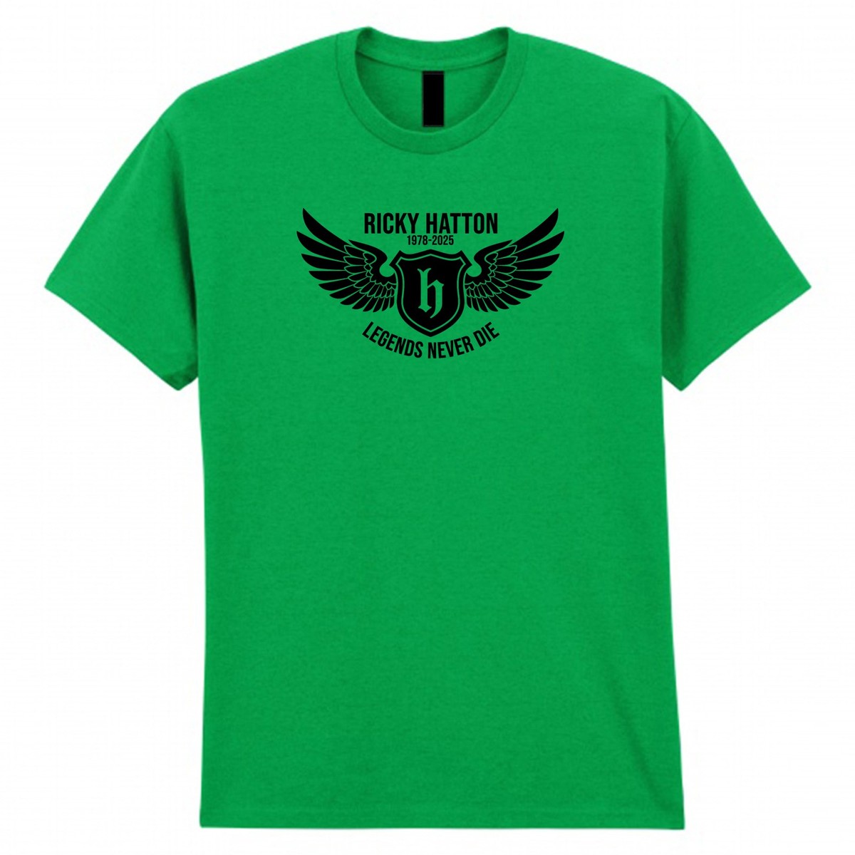 Chemise Rétro Ricky Hatton LOGO R.I.P Tour Unisexe - Toutes Tailles, Personnalisable, Neuve Avec étiquettes, Hommage Au Boxeur