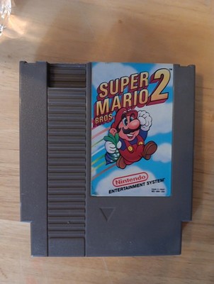 Super Mario Bros. 2 (Nintendo NES, 1988) Cartridge Only Tested 