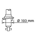 1X KYB 341186 StoßDäMpfer FüR Nissan