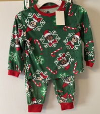 Elf on the Shelf Unisex Christmas Kids Pajama Set Size 4 NWT Holiday Gift Soft