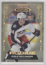 2021-22 Upper Deck Stature Rookies Photo Variant 35/99 Cole Sillinger #198 0c3