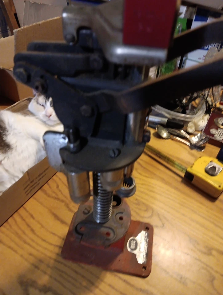 Recargador de carcasa de disparo calibre 12 MEC 600 Jr usado ¡¡EE. UU.!! Piezas o reparación ver descripción Foto 4 de 4