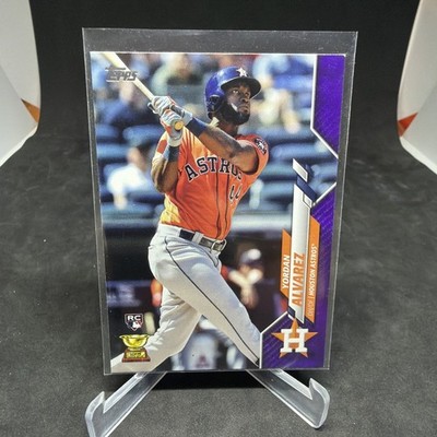 YORDAN ALVAREZ 2020 Topps #276 Meijer Purple SP Rookie RC