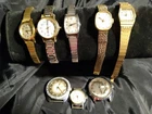 Vintage TIMEX Wristwatches Lot Of 8  As Is For Parts Or Restoration AS IS (L303)