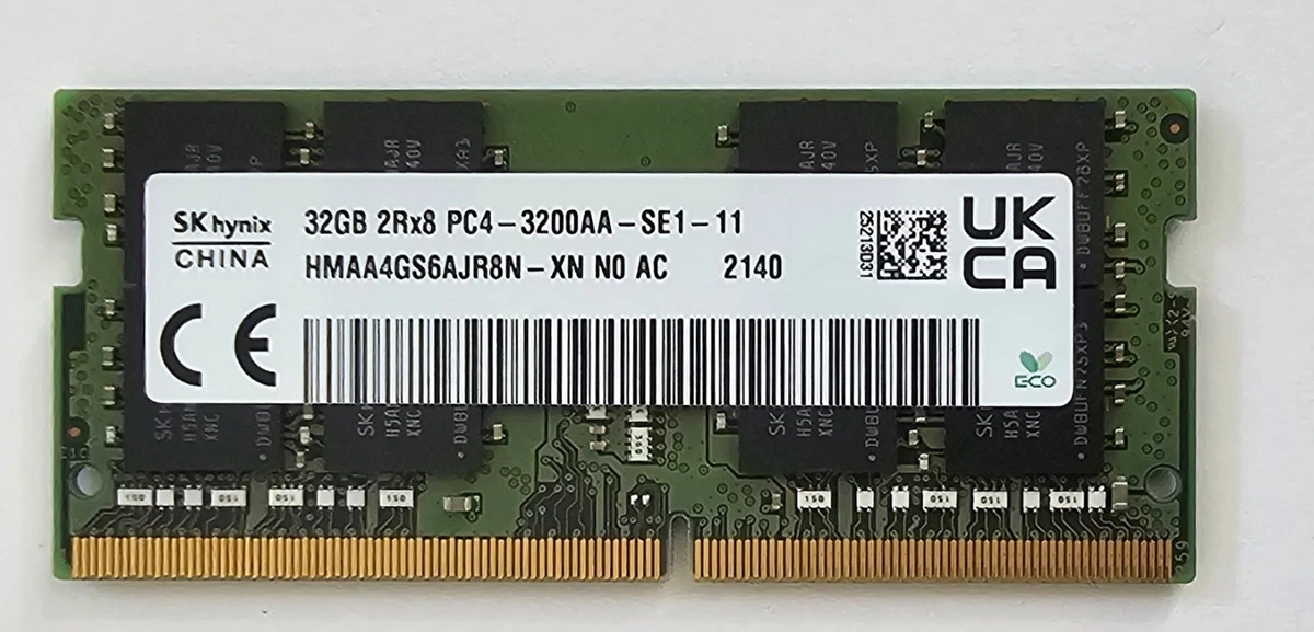 32GB SO-DIMM Computer DDR4 SDRAM for sale - eBay