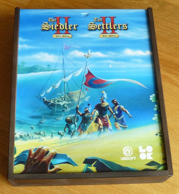 Die Siedler II Gold Edition (Amiga) in der Collector s Edition (Holzbox) - NEU!