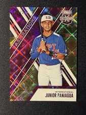 2017 Panini Elite Extra Ed. - Junior Paniagua #156 Aspirations Purple Intl. NM+