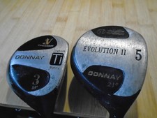 PRE~LOVED DONNAY EVOLUTION 5 & 3 WOOD ~ GRAPHITE SHAFT~ RIGHT HANDED 