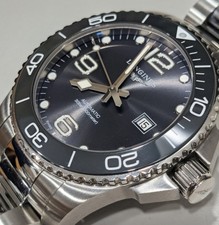 Longines Hydroconquest 43mm Men's Watch Grey Dial L3.782.4.76.6