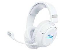HYPER X Cloud Flight 2 Wireless Gaming Headset | RGB Lighting | White