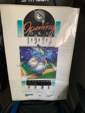 Flotida Marlins Opening Day poster 1993 New w COA still shrinkwrapped