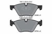 Textar Bremsbelagsatz, Scheibenbremse 2409601 FüR BMW