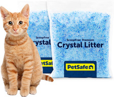 ScoopFree Premium Crystal Cat Litter - Outperforms Clay Litter - Refill Packs -
