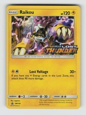 Sun & Moon Promo SM150 Raikou - (Prerelease) Holo P LP