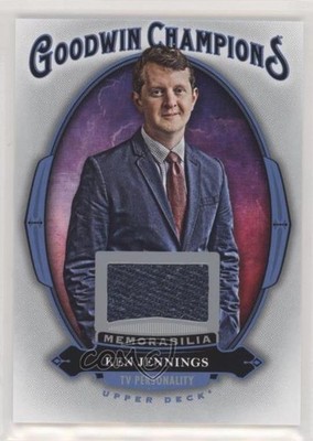 2020 Upper Deck Goodwin Champions Memorabilia Ken Jennings #M-KJ k0s