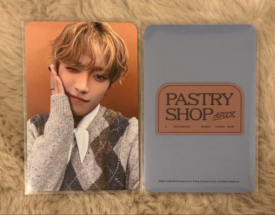 ATEEZ HONGJOONG 2026 SEASONS GREETINGS yes24 Photocard PC Photo