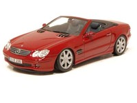 Mercedes SL 500 R230 2001 Minichamps 1/43 Metall Modellauto