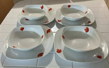 Red Square Dinner Service Sets for sale