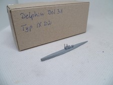 Modellschiff 1:1250 ++ Delphin Del 31 ++ Typ IX D2