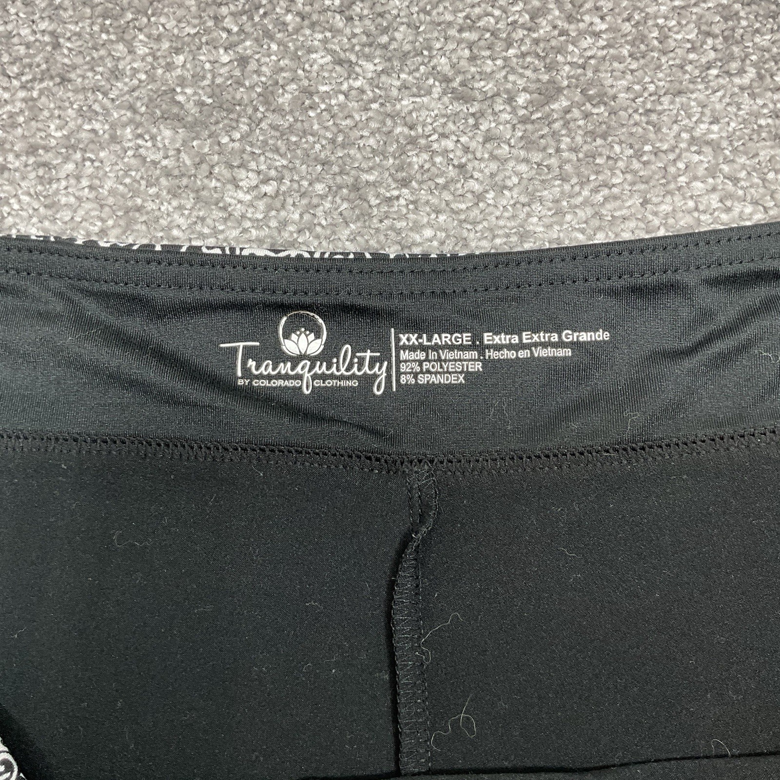 Tranquility Pull On Stretch Skort Black/White Siz… - image 6