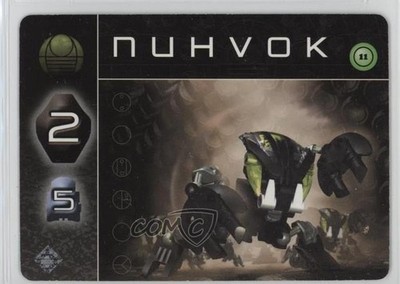 2002 Upper Deck Entertainment McDonalds Lego Bionicle Nuhvok #11 0q1p