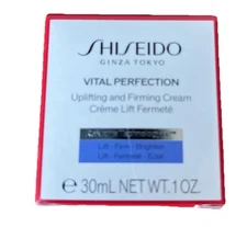 Shiseido Vital Perfection Uplifting and Firm Day Cream 1 Oz 30ml NEW IN BOX